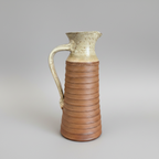 Carmel and Brown Castof Pitcher