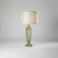 Murano Glass Lamp in Gold, Pair