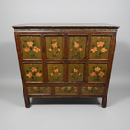 Antique Floral Console