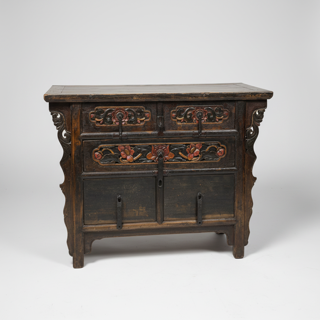 Black Chinese Chest