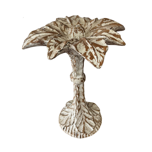 Carved Wooden Flowers