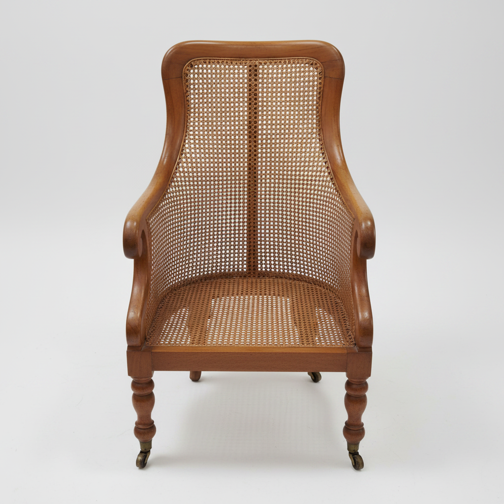 English Bergère Chair Circa 1840