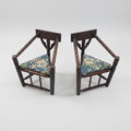 Pair of Mahogany Turner Chairs, 1890