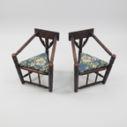 Pair of Mahogany Turner Chairs, 1890