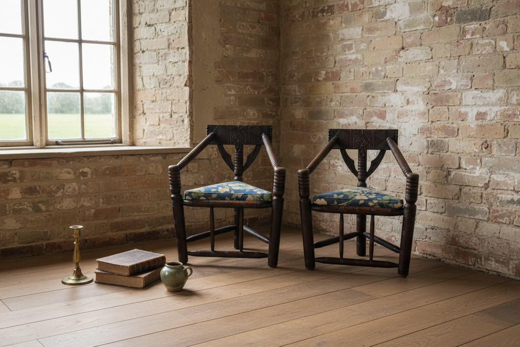 Pair of Mahogany Turner Chairs, 1890