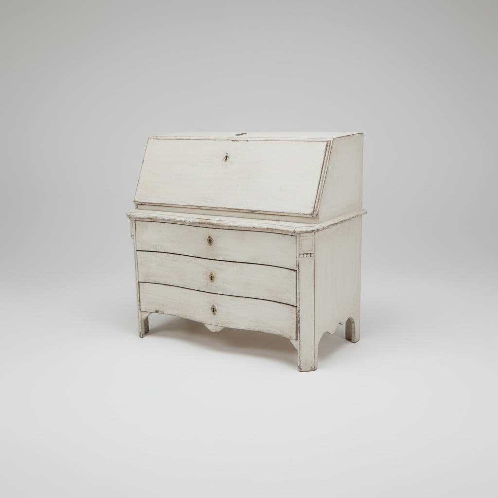 White Painted Bureau