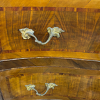 Antique Fossil Stone Top Commode