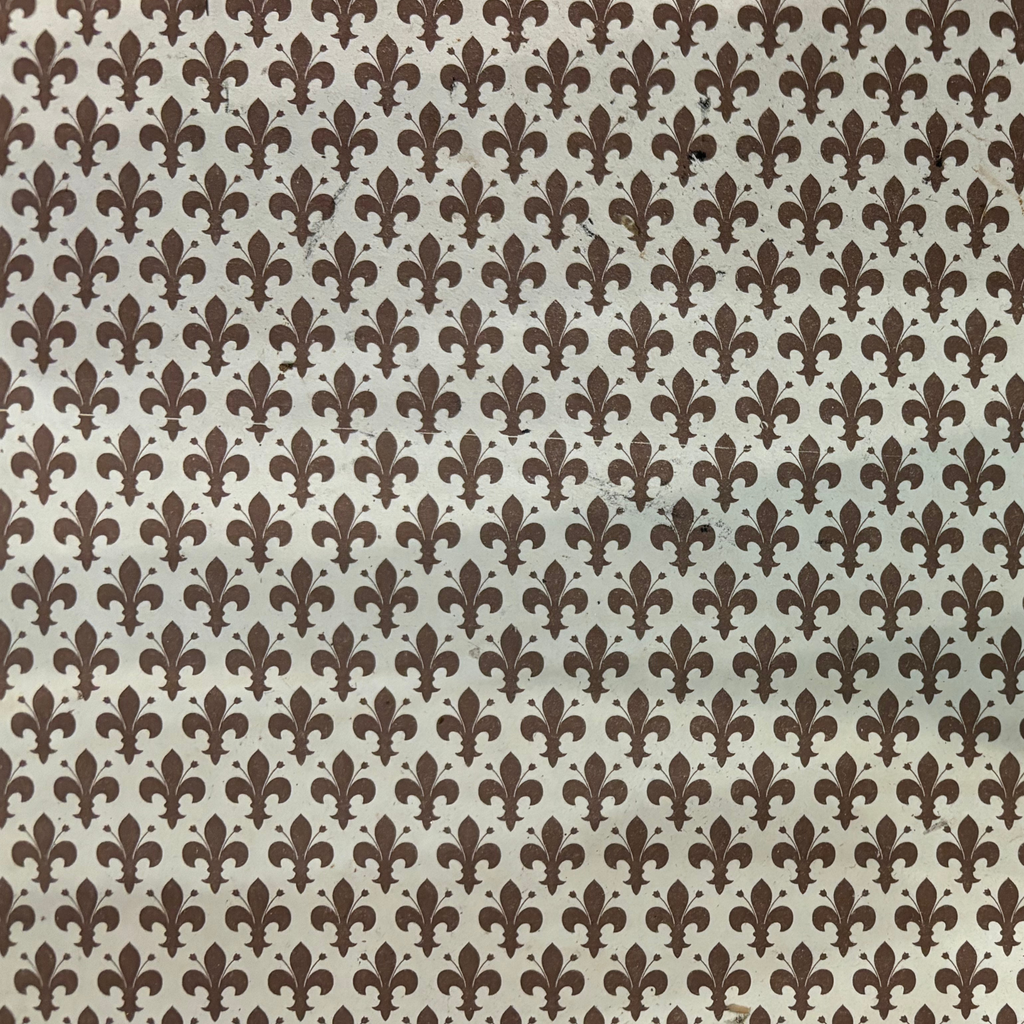 Antique Fossil Stone Top Commode