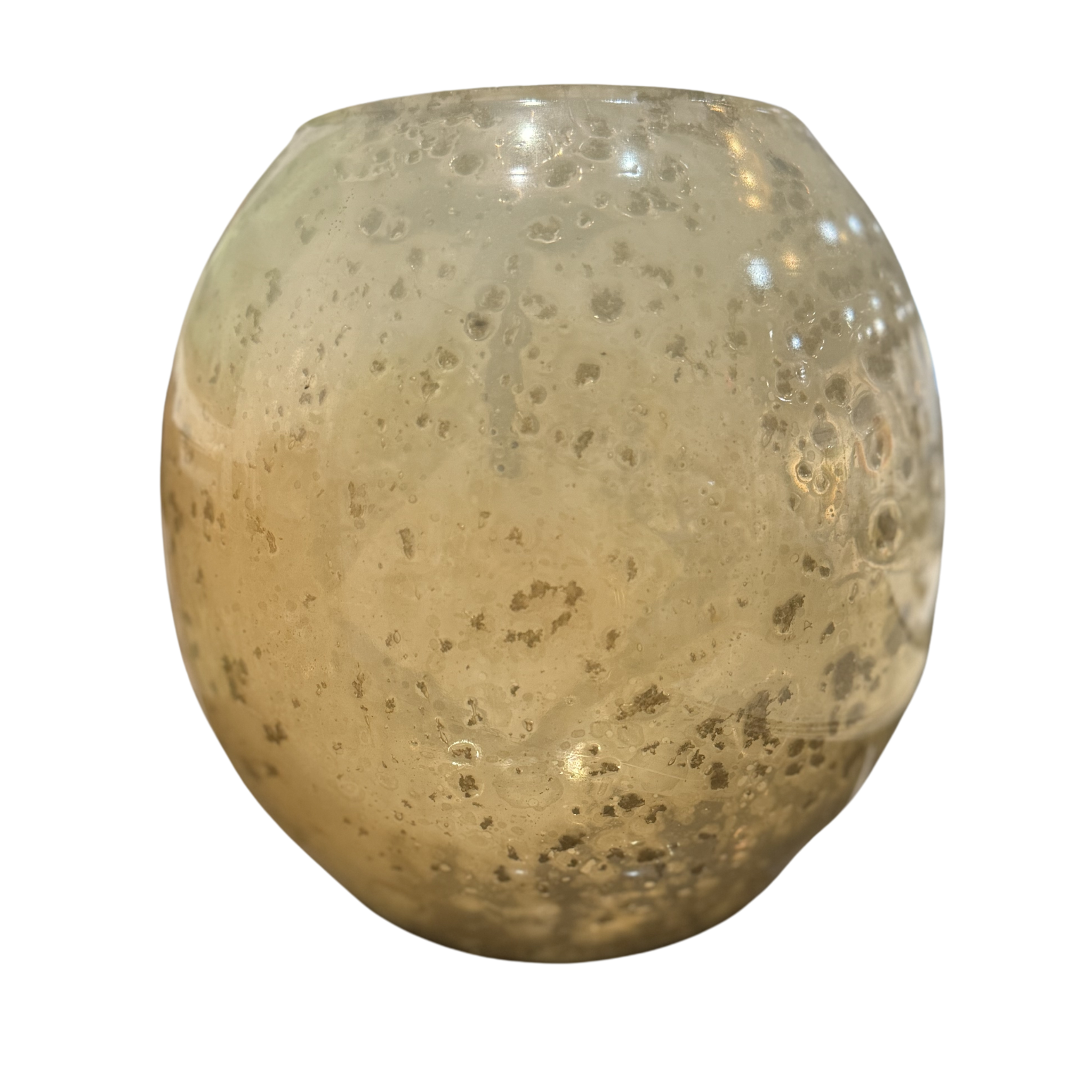 Caramel Glass Candle Holder