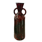 Moroccan Vase, Red Glaze
