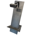 Black Powder Coat Gallery Lamp