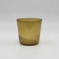 Hand Blown Glasses, Set of 4, Bronze