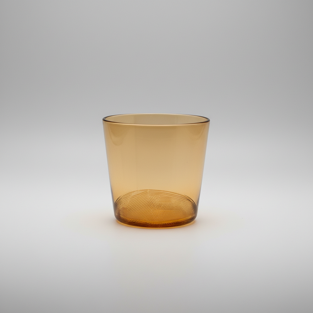 Hand Blown Glasses, Set of 4, Aurora