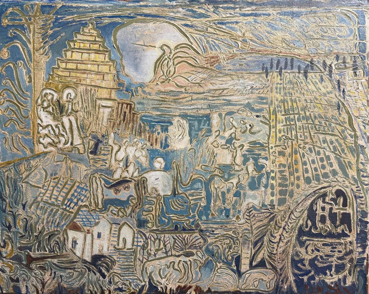 "Figures in Mediterranean Landscape", 2026
