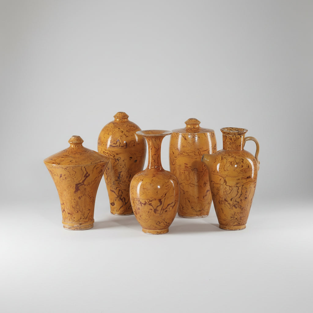 Imperial Vases, Set of 5