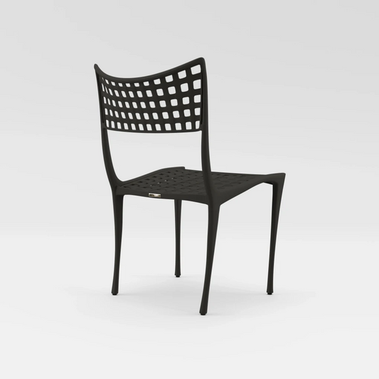 Curved Outdoor Dining Chair