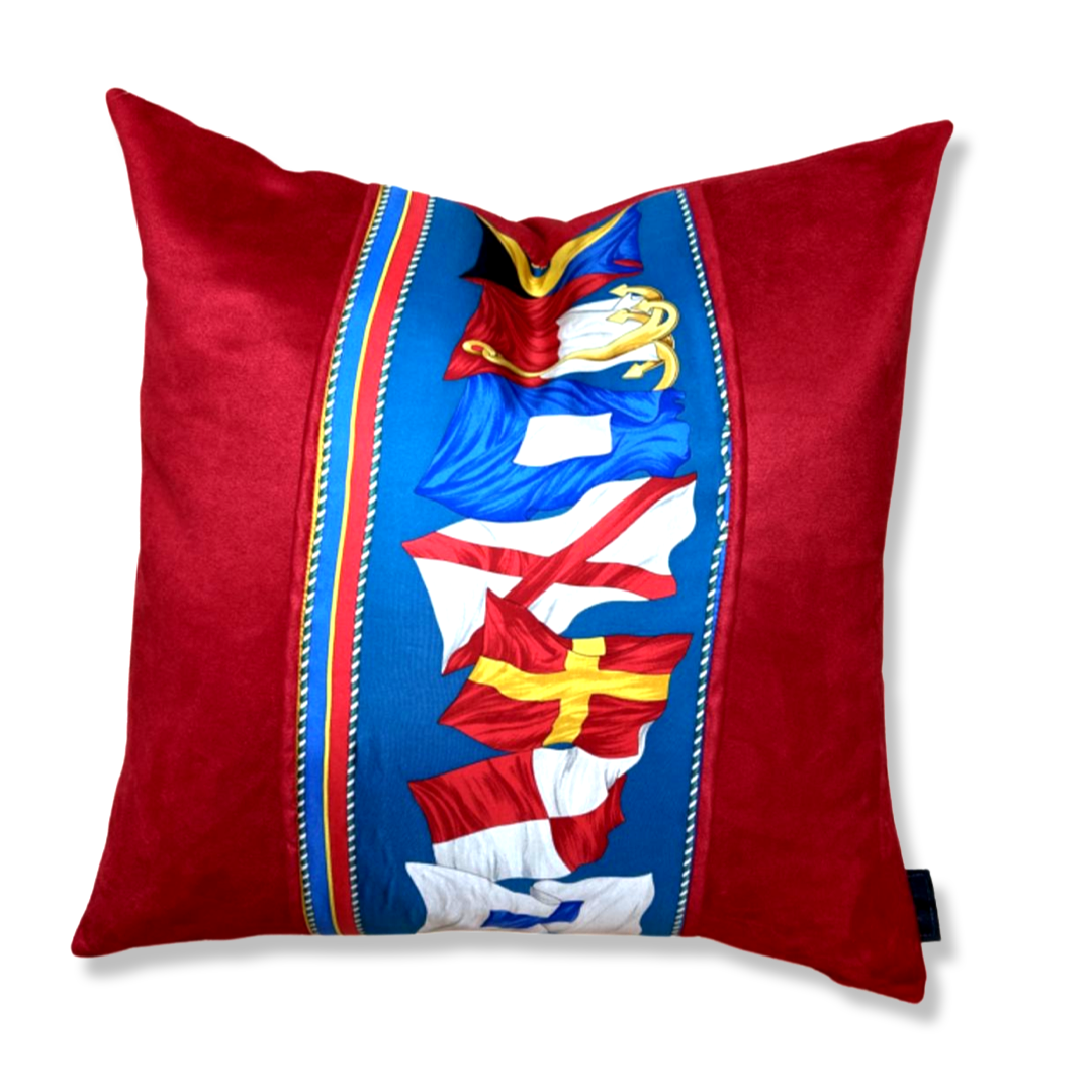 Gucci Nautical Flags Pillow
