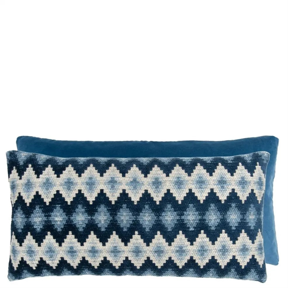 Blue Pattern Pillow