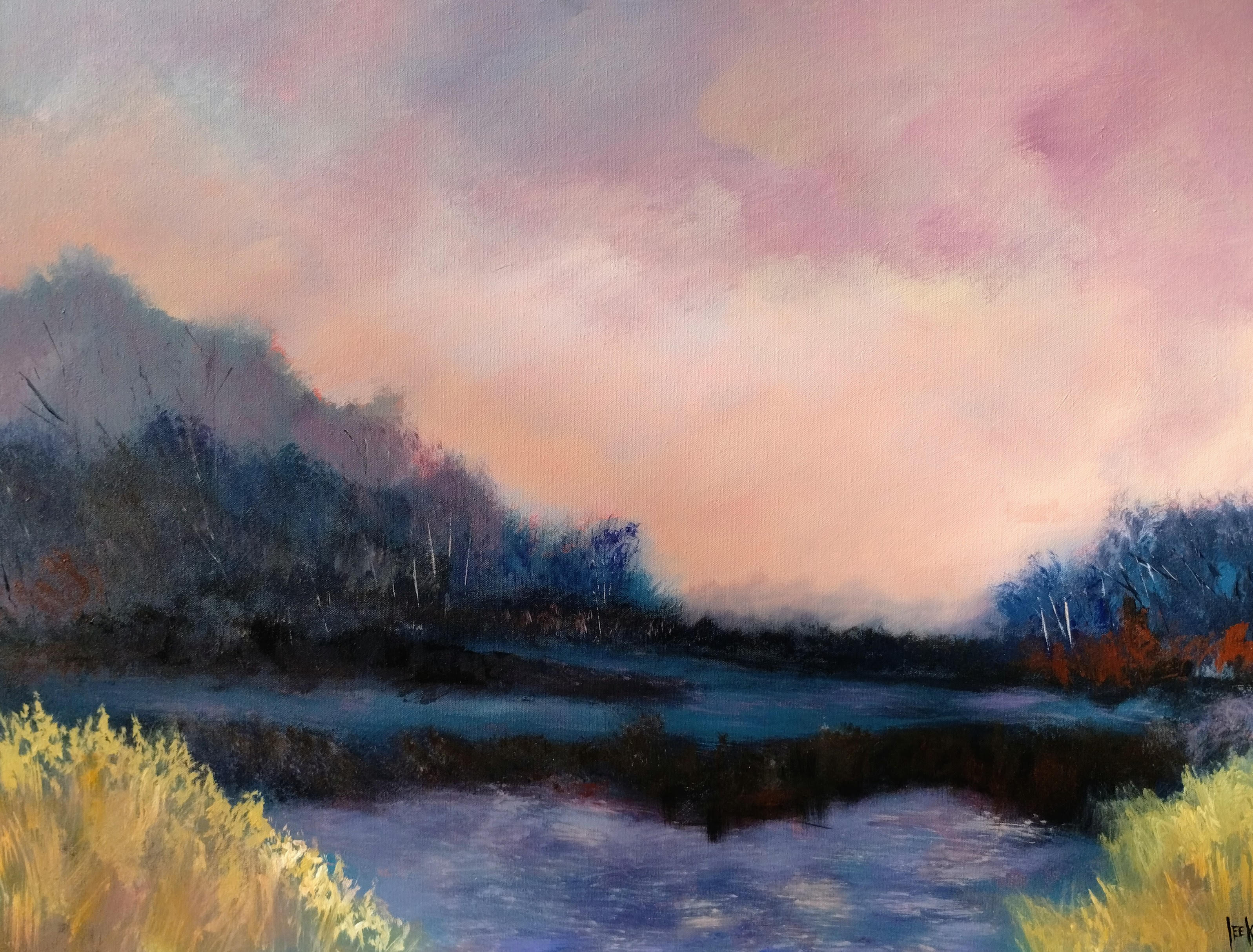 "Saluda River Sunset"