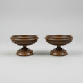 Pair of Treen Tazzas