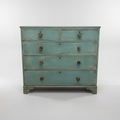 Blue painted Chest, 1880's