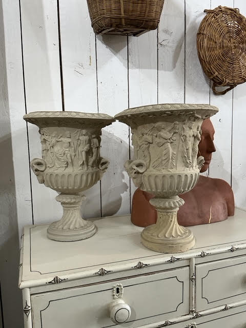 Pair of Urns from Campangna