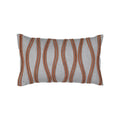Outdoor Lumbar in Ripple Sienna with Faux Down Insert