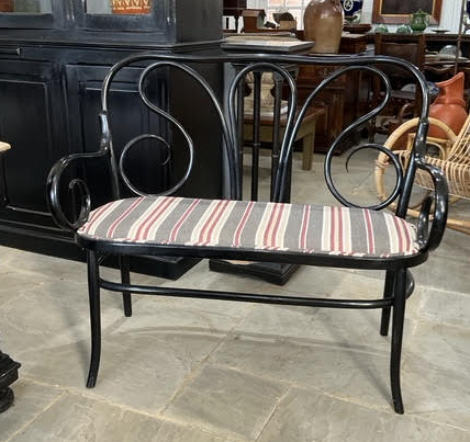 Thonet Bentwood Bench, 1920's