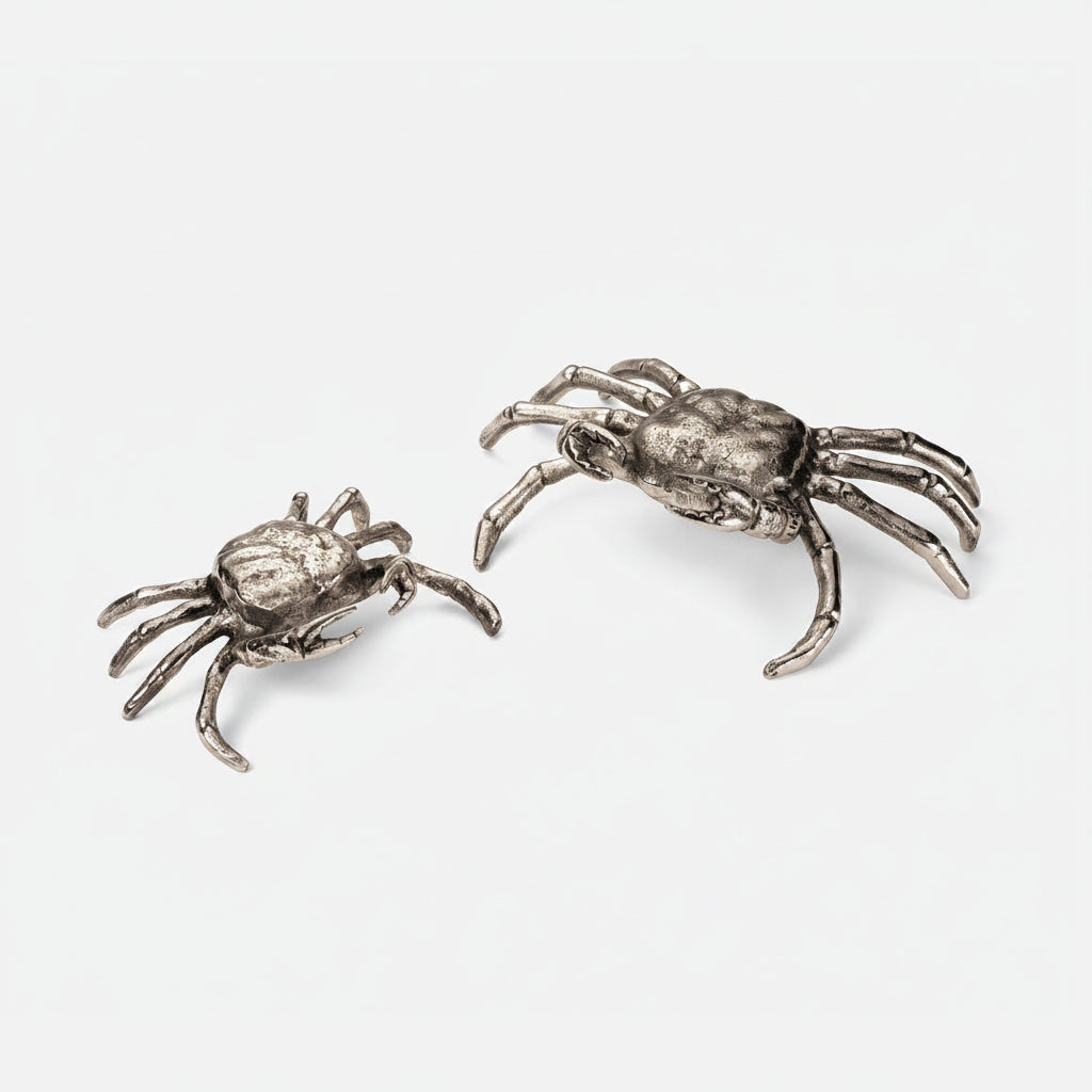 Aluminum Pewter Crab