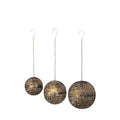 Cut-Out Metal Ball Ornament