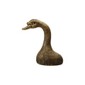 Antique Gold Swan Taper Candle Holder