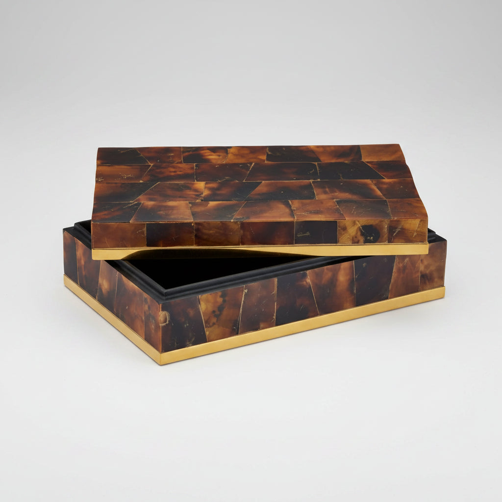 Brass and Penshell Box